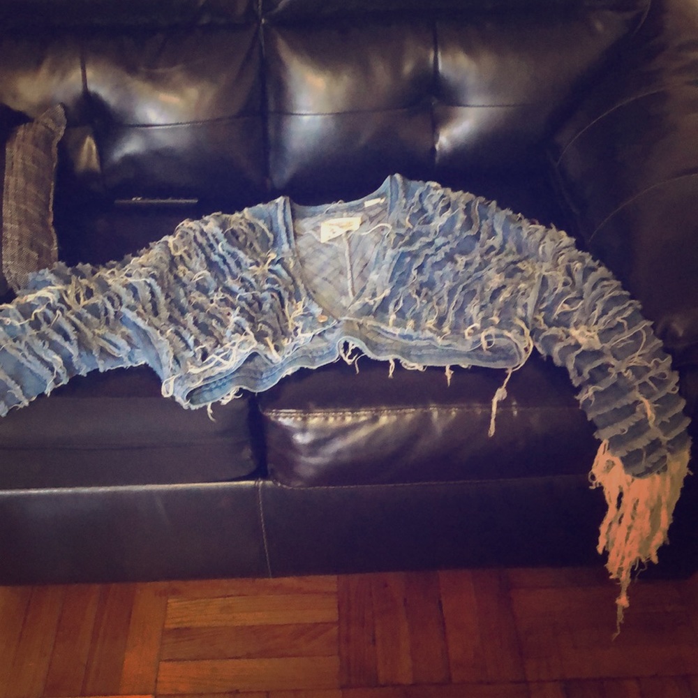 Unique Levi Jean bolero jacket